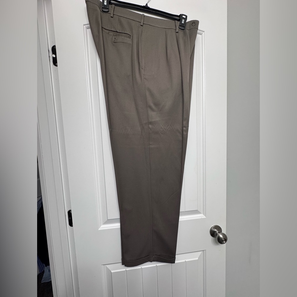 Savane Men's Brown Dress Trousers